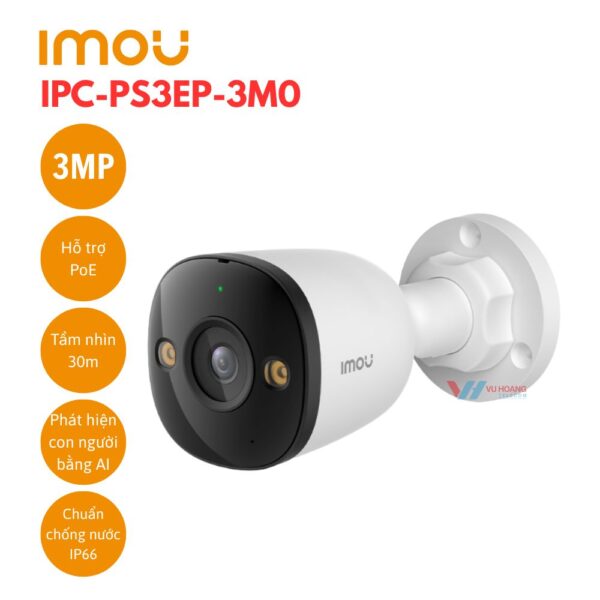 Camera IP PoE IMOU IPC-PS3EP-3M0