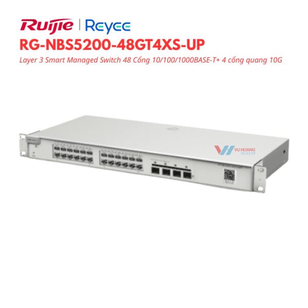 Smart Managed Switch 48 cổng Reyee RG-NBS5200-48GT4XS-UP
