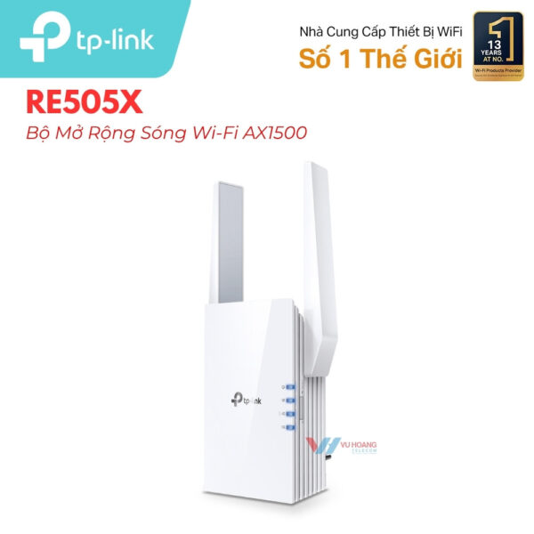 Bộ Mở Rộng Sóng TP-Link RE505X Wi-Fi 6 AX1500 Giá Tốt
