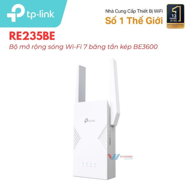 Bộ Mở Rộng Sóng TP-Link RE235BE Wi-Fi 7 BE3600 Giá Tốt