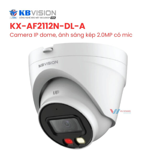 Camera IP KBVISION KX-AF2112N-DL-A - Dome 2MP Kép