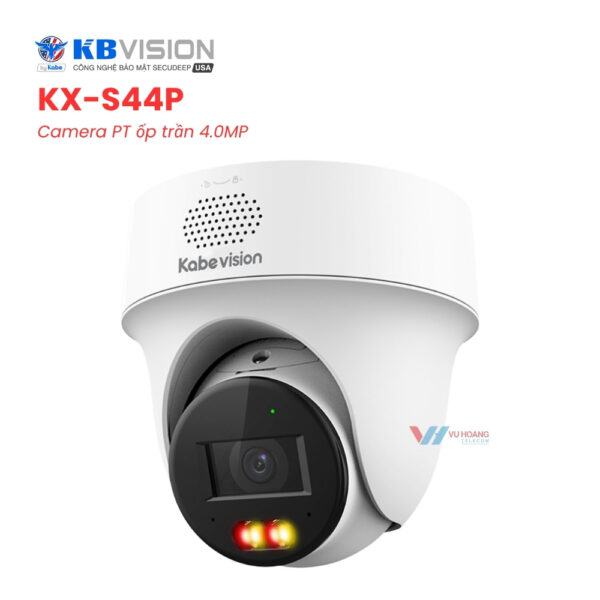 Camera KBVISION KX-S44P - PT Ốp Trần 4MP Còi Hú Kép