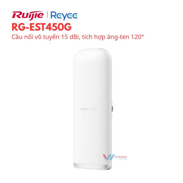 Cầu Nối Vô Tuyến Reyee RG-EST450G 120°, 867 Mbps, Wi-Fi 5