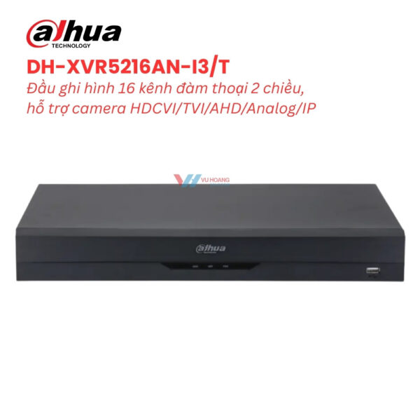 Đầu Ghi DAHUA DH-XVR5216AN-I3/T | 16 Kênh 2 HDD