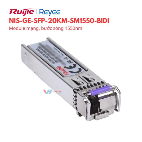 Module mạng Reyee NIS-GE-SFP-20KM-SM1550-BIDI