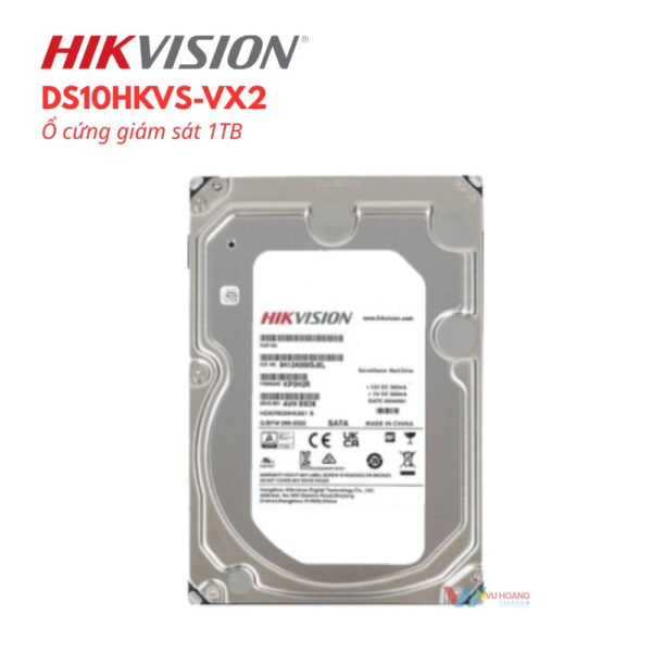 Ổ cứng giám sát 1TB Hikvision DS10HKVS-VX2