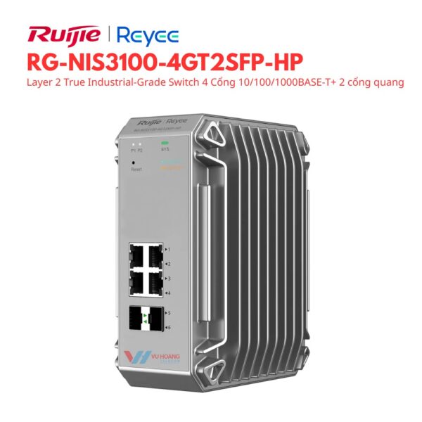 Reyee RG-NIS3100-4GT2SFP-HP - Switch Layer 2 Industrial