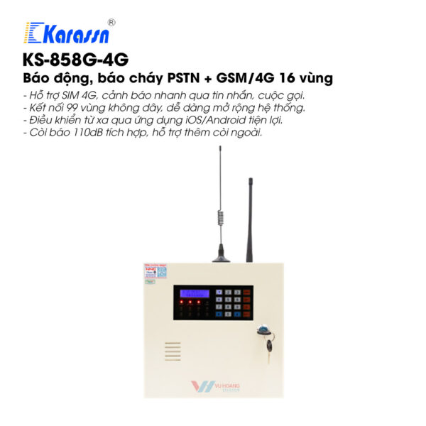 báo động KARASSN KS-858G-4G
