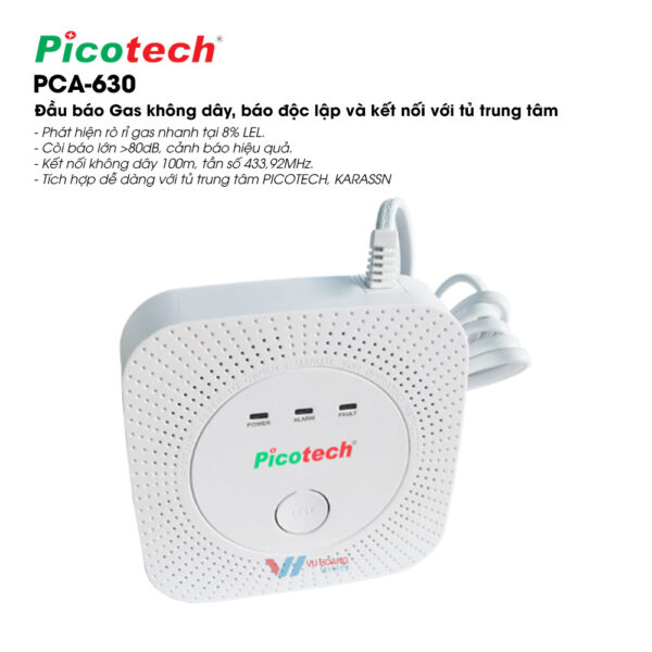 Báo gas không dây PICOTECH PCA-630