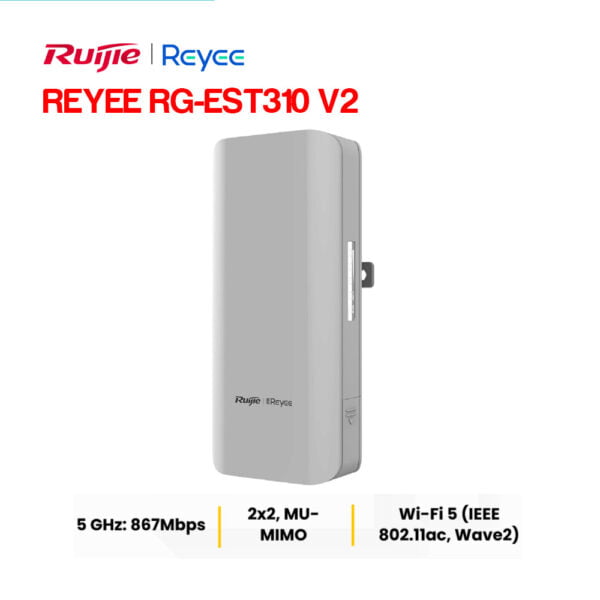 Bộ bắn điểm Wifi ngoài trời RUIJIE REYEE RG-EST350 V2