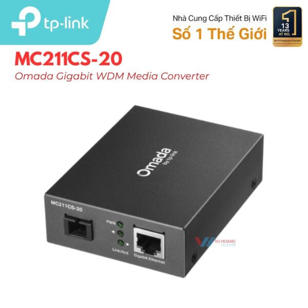 Bộ chuyển đổi quang TP-LINK MC211CS-20
