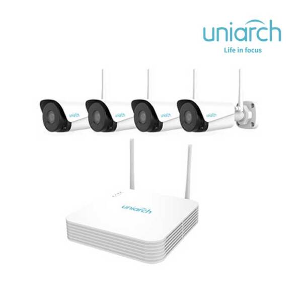 KIT camera UNIARCH NVR-104LS-W/IPC-B112-F40W
