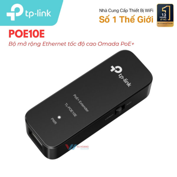 Bộ Mở Rộng TP-LINK POE10E | PoE+ 250m 20W Plug-and-Play