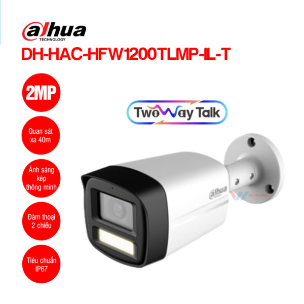 Camera DAHUA DH-HAC-HFW1200TLMP-IL-T