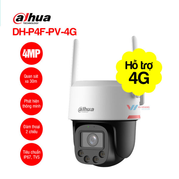 Camera 4G Dahua DH-P4F-PV-4G
