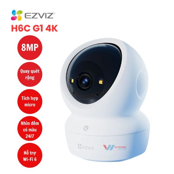 Mua camera EZVIZ H6c G1 4K 8MP