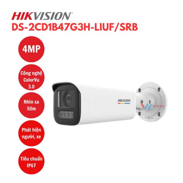 Camera Hikvision DS-2CD1B47G3H-LIUF/SRB