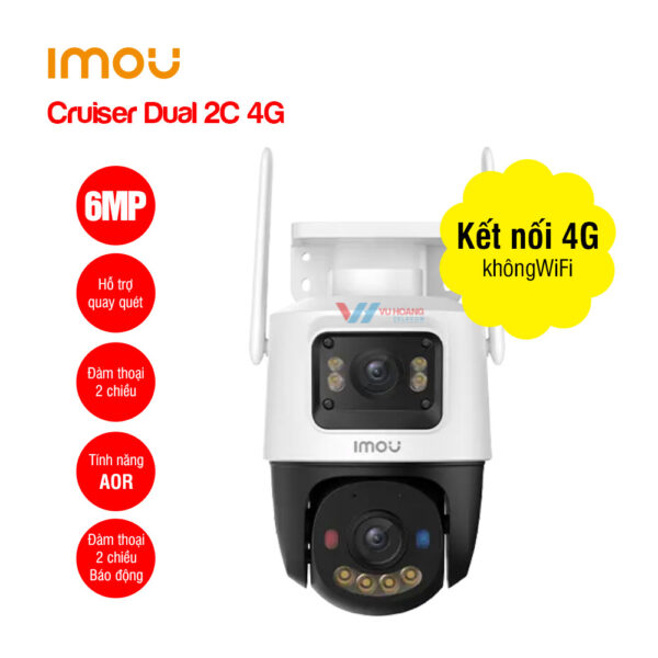 Camera IMOU Cruiser Dual 2C 4G