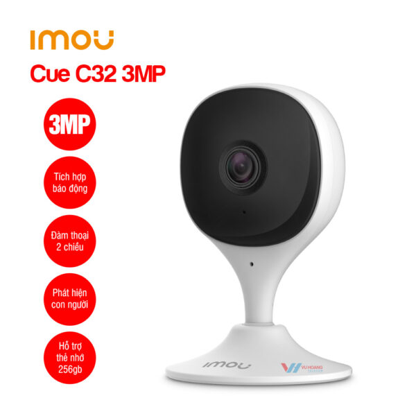 Bán Camera IMOU Cue C32 3MP Giá Rẻ, Thông Minh Tại Vũ Hoàng Telecom