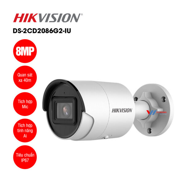 Camera Hikvision DS-2CD2086G2-IU