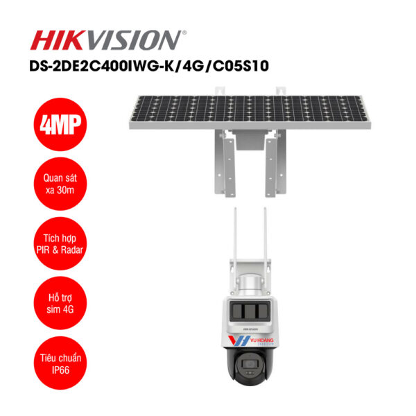 Hikvision DS-2DE2C400IWG-K/4G/C05S10