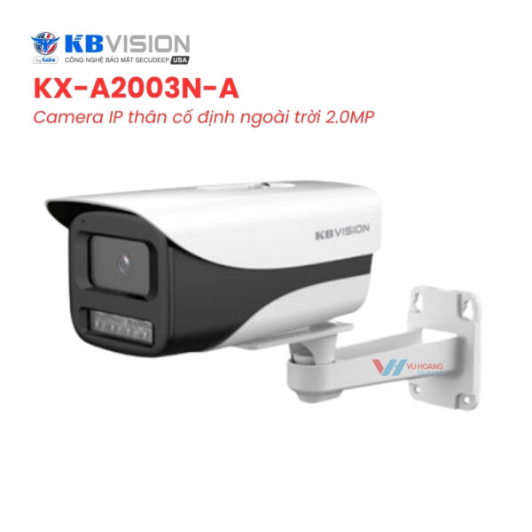 Camera KBVISION KX-A2003N-A - IP Thân 2MP Ngoài Trời