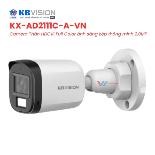 Camera KBVISION KX-AD2111C-A-VN - Thân Full Color Kép
