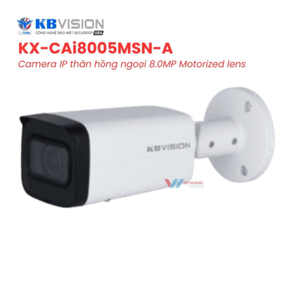 Camera KBVISION KX-CAi8005MSN-A - Thân 8MP 4K AI 60m