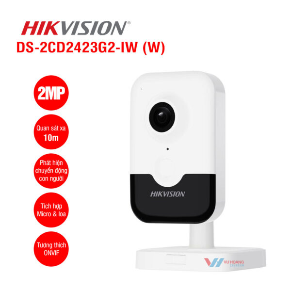 Camera HIKVISION DS-2CD2423G2-IW (W) chính hãng