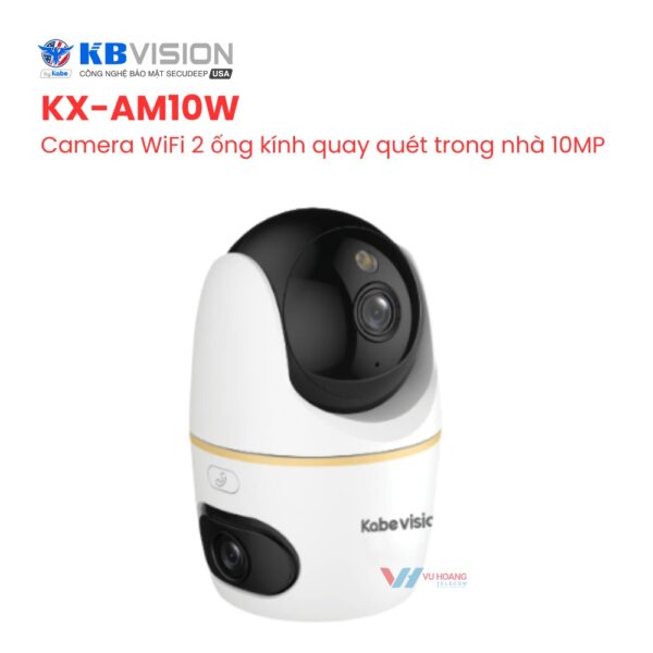 Camera WiFi KBVISION KX-AM10W - 2 Ống Kính 10MP