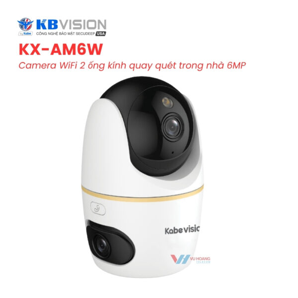 Camera KBVISION KX-AM6W 6MP - 2 Ống Kính Quay Quét