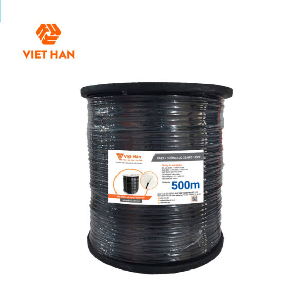 Việt Hàn CAT3 25AWG + Cường lực HDPE