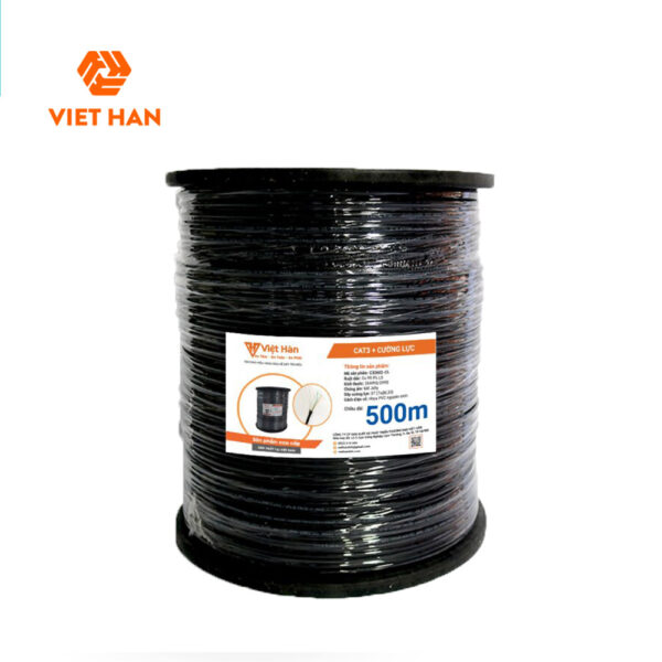 Việt Hàn CAT3 26AWG + Cường lực HDPE