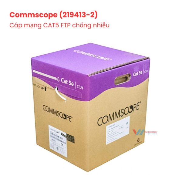 Cáp mạng AMP COMMSCOPE CAT5 FTP (219413-2) chống nhiễu