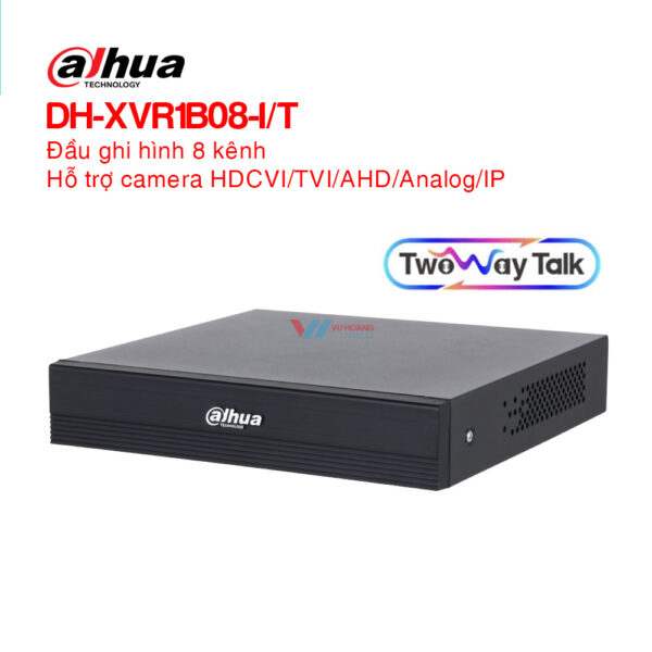 Đầu ghi hình 8 kênh 5in1 DAHUA DH-XVR1B08-I/T giá rẻ tại Vũ Hoàng Telecom