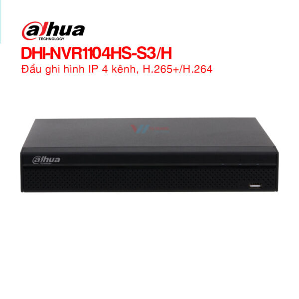 Đầu ghi hình IP 4 kênh Dahua DHI-NVR1104HS-S3/H
