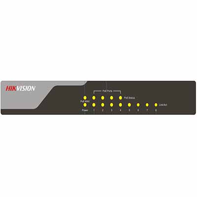 Switch PoE 8 cổng 100M Hikvision DS-3E0108P-E