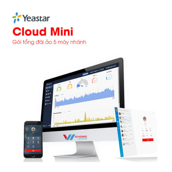 Gói tổng đài ảo Yeastar Cloud Mini 5 máy nhánh