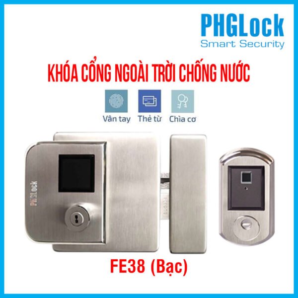 PHGLock FE38 (Bạc)