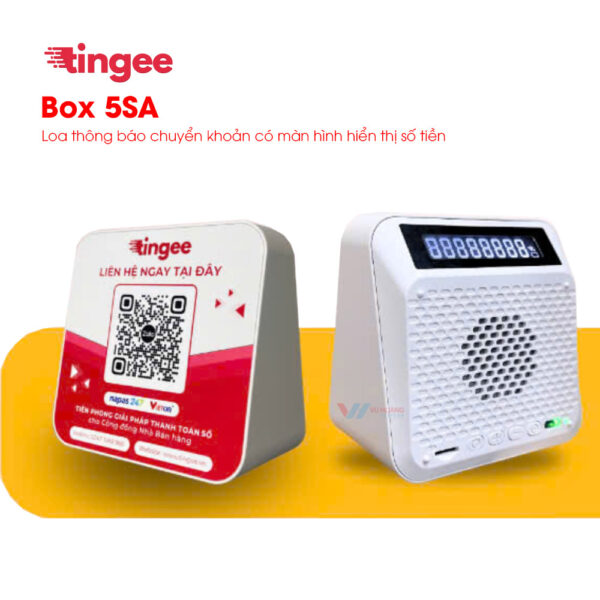 Loa thông báo chuyển khoản Tingee Box 5SA