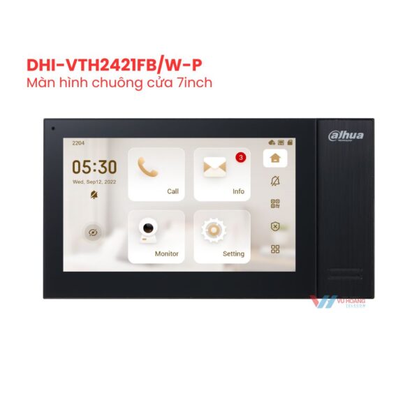 Màn hình chuông cửa DAHUA DHI-VTH2421FB/W-P