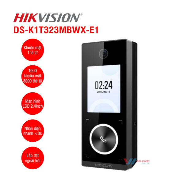 Máy Chấm Công Hikvision DS-K1T323MBWX-E1