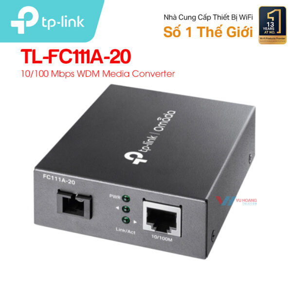 Media Converter TP-LINK TL-FC111A-20 giá rẻ, chính hãng