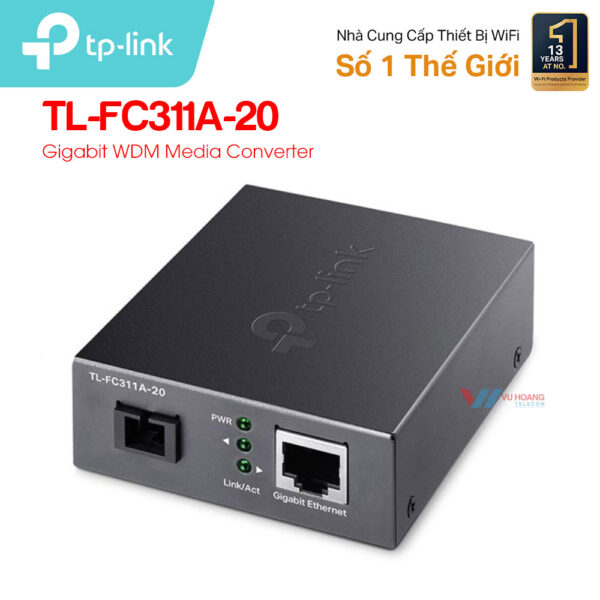 Bán Gigabit WDM Media Converter TP-LINK TL-FC311A-20 giá rẻ