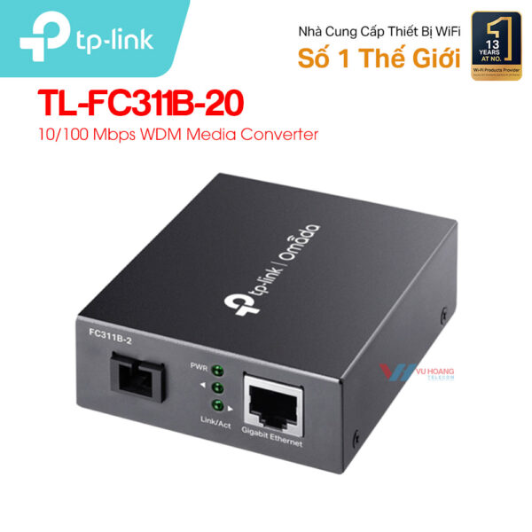 Bán Gigabit WDM Media Converter TP-LINK TL-FC311B-20 giá rẻ