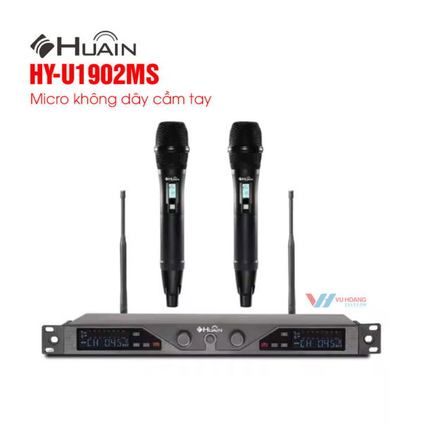 Micro không dây cầm tay HUAIN HY-U1902MS giá rẻ tại Vũ Hoàng Telecom