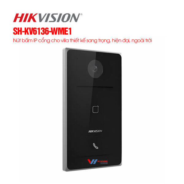 Nút bấm IP cổng cho villa Hikvision SH-KV6136-WME1