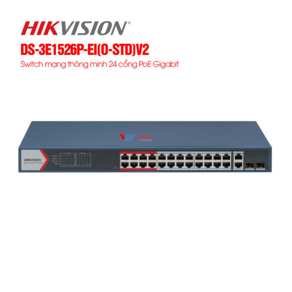 Switch Hikvision DS-3E1526P-EI(O-STD)V2