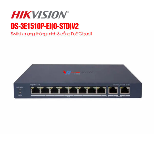 Switch Hikvision DS-3E1510P-EI(O-STD)V2