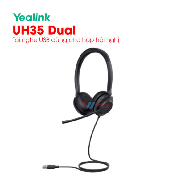 Tai nghe USB Yealink UH35 Dual